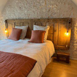 La chambre dite "Cran aux œufs" est une charmante suite de 35m2 en duplex.