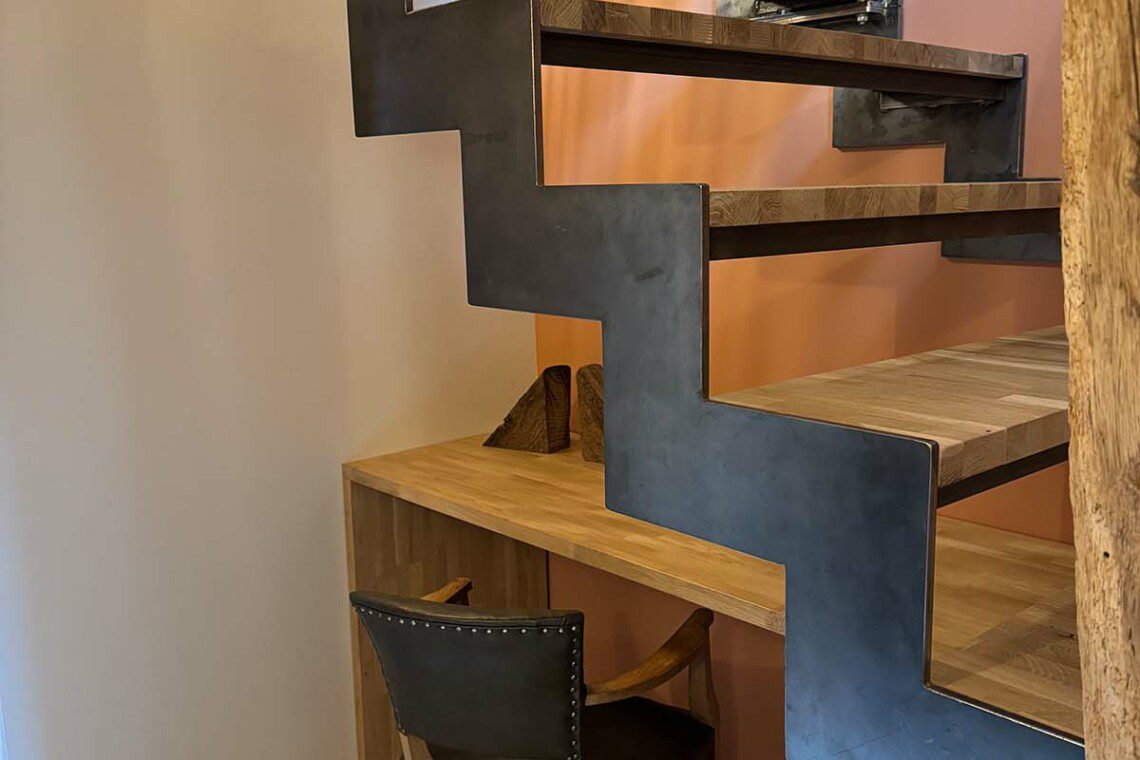 La chambre dite "Cran aux œufs" est une charmante suite de 35m2 en duplex.