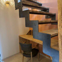 La chambre dite "Cran aux œufs" est une charmante suite de 35m2 en duplex.