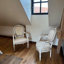 La pointe aux oies est une chambre double de 25m2 avec douche à l’italienne et terrasse privative.