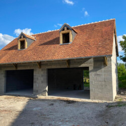 Vue extérieur de l'avancée des travaux de la Pointe de Folliet et de la Pointe Aux Oies.