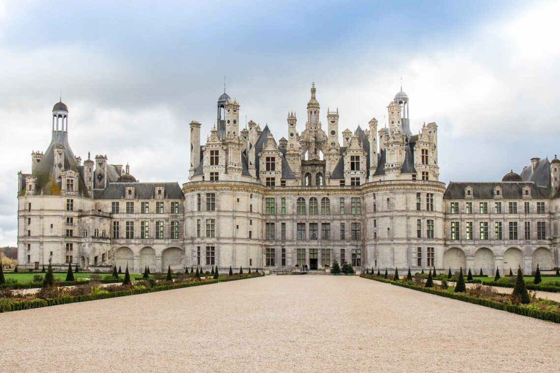 Chateau de Chambord, façade Nord. ©nono-vlf, Wikimedia Commons