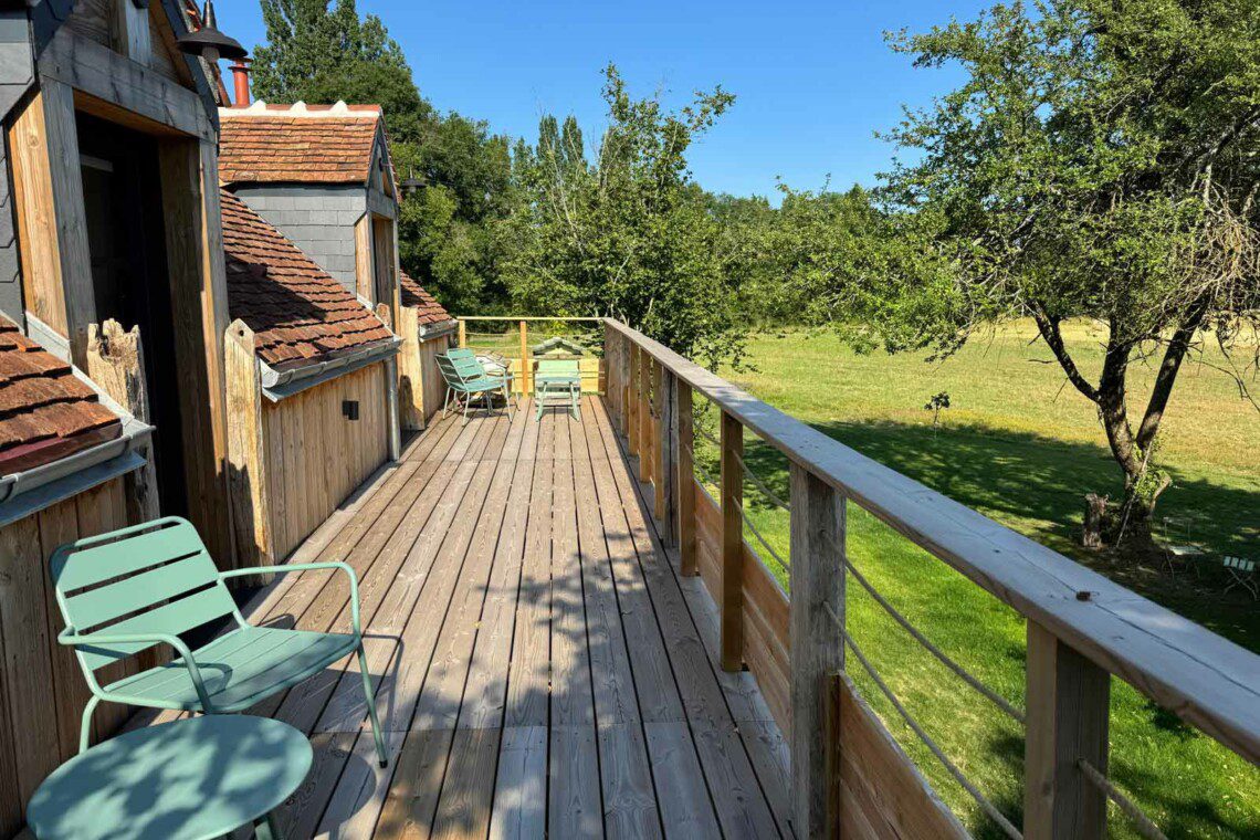 Terrasse commune de la Pointe Foliet et de la Pointes aux Oies